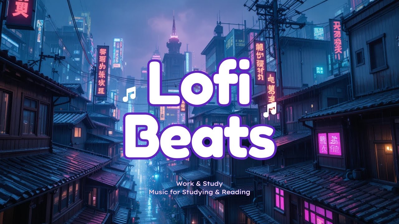 🔴 Stay Focused All Night 🌙 Deep Lofi + Rain LIVE