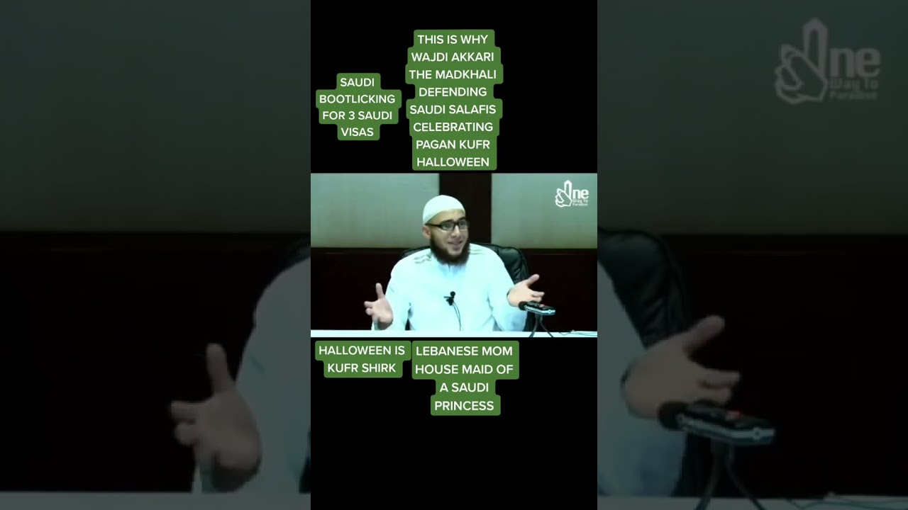 WHY WAJDI AKKARI IS SAUDI BOOTLICKING / SPEAKERS CORNER 