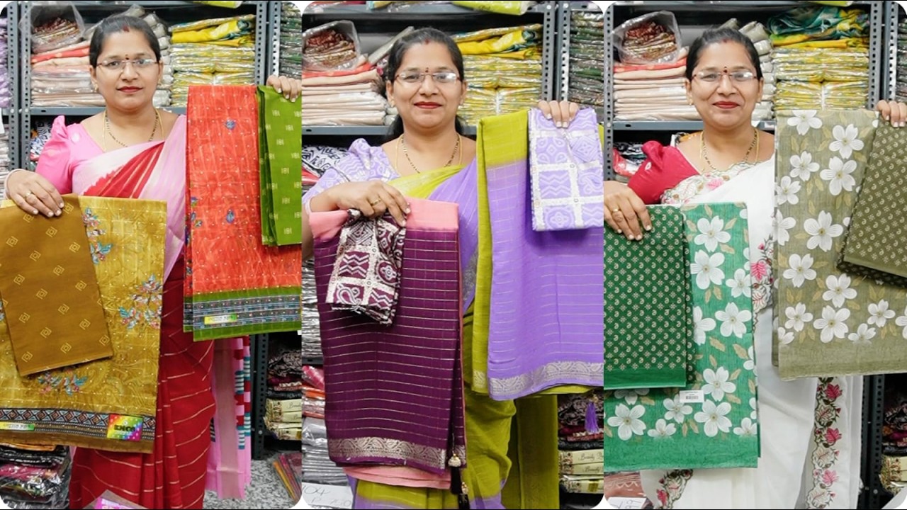 🔥🚀💫 New Arrival Sarees LIVE|Exclusive Designs Only||App: Mani Blouse Market||WhatsApp: 9493933