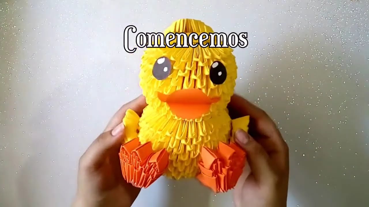 Tutorial Pato Origami 3D