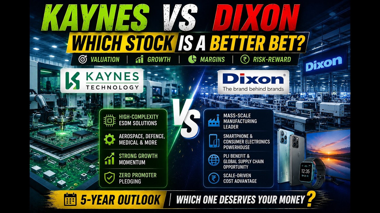 Dixon vs Kaynes: The Reality of EMS Stocks in India | Complete Fundamental Analysis