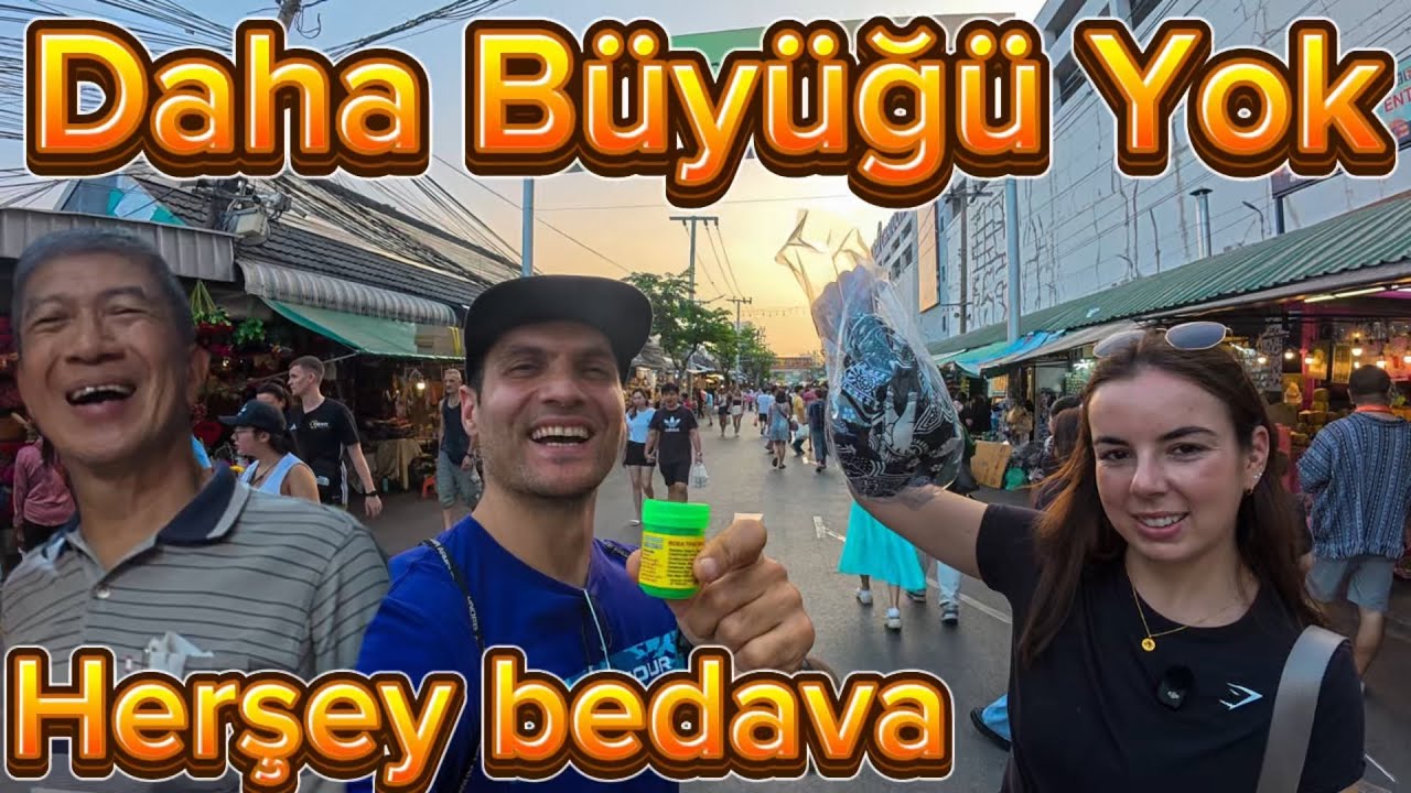ASYA'NIN En Büyük Pazarı ★ CHATUCHAK Market ★ BANGKOK'TA Alışveriş