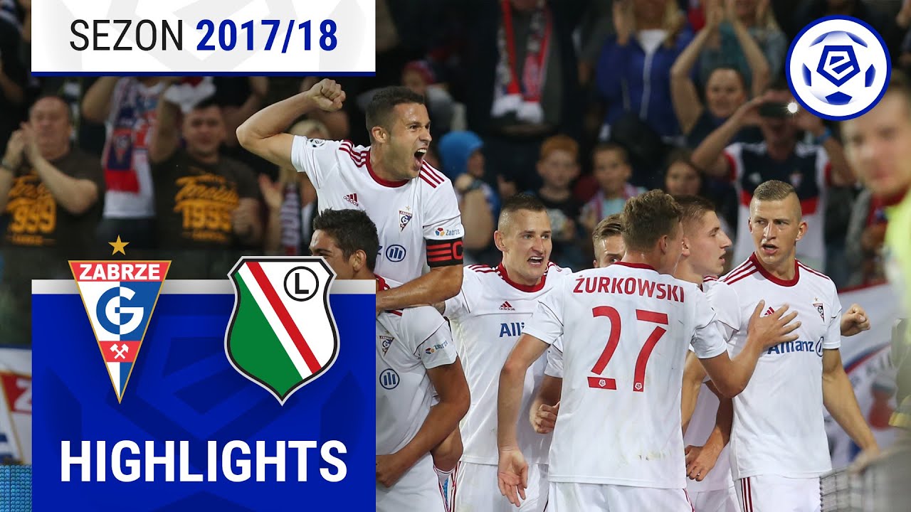 Górnik Zabrze - Legia Warszawa 3:1 | SKRÓT | Ekstraklasa 2017/18 | 1. Kolejka