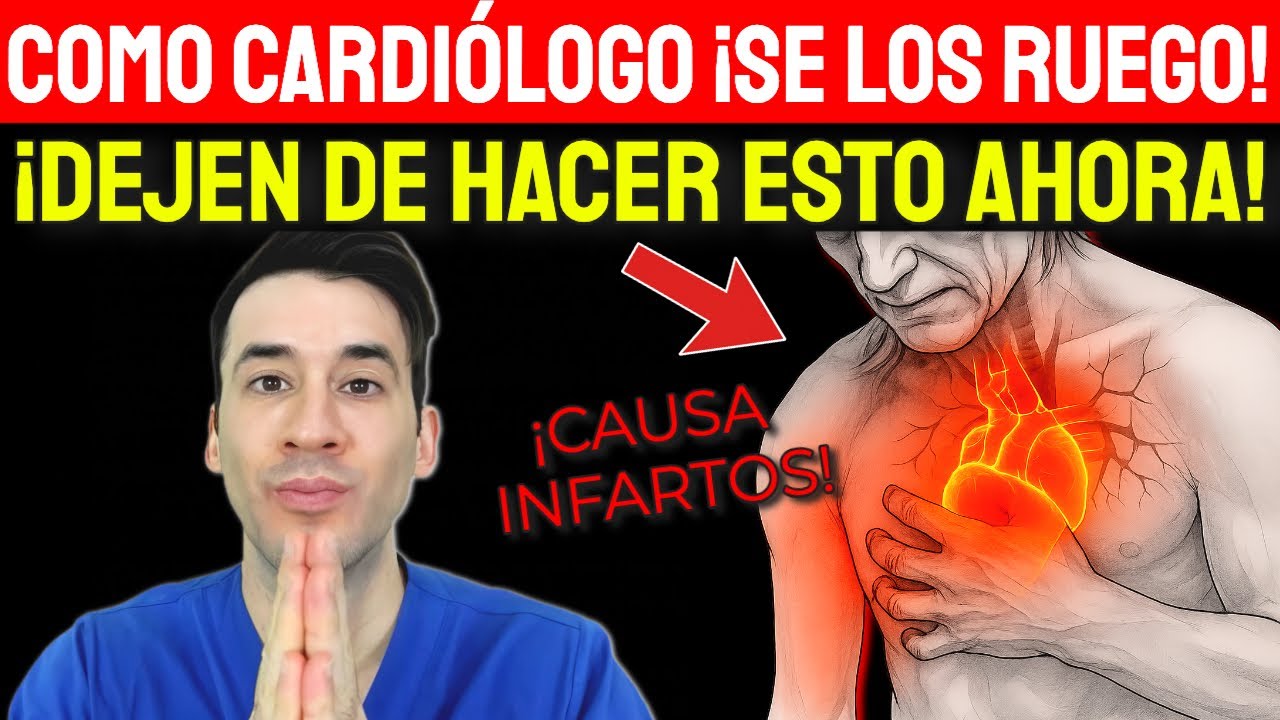 ¡Como CARDIÓLOGO, IMPLORO! Adultos Mayores DEJEN este HÁBITO DIÁRIO – Causa INFARTO