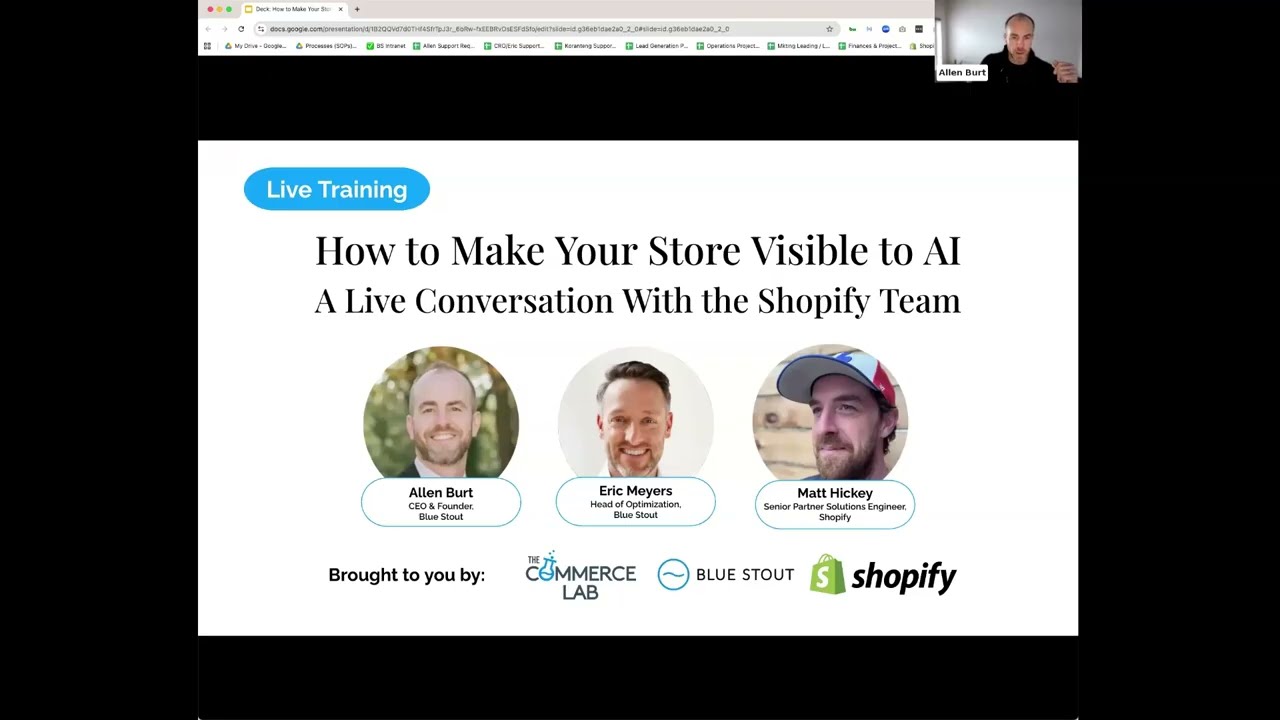 How to Make Your Store Visible to AI — A Live Conversation With the Shopify Team
