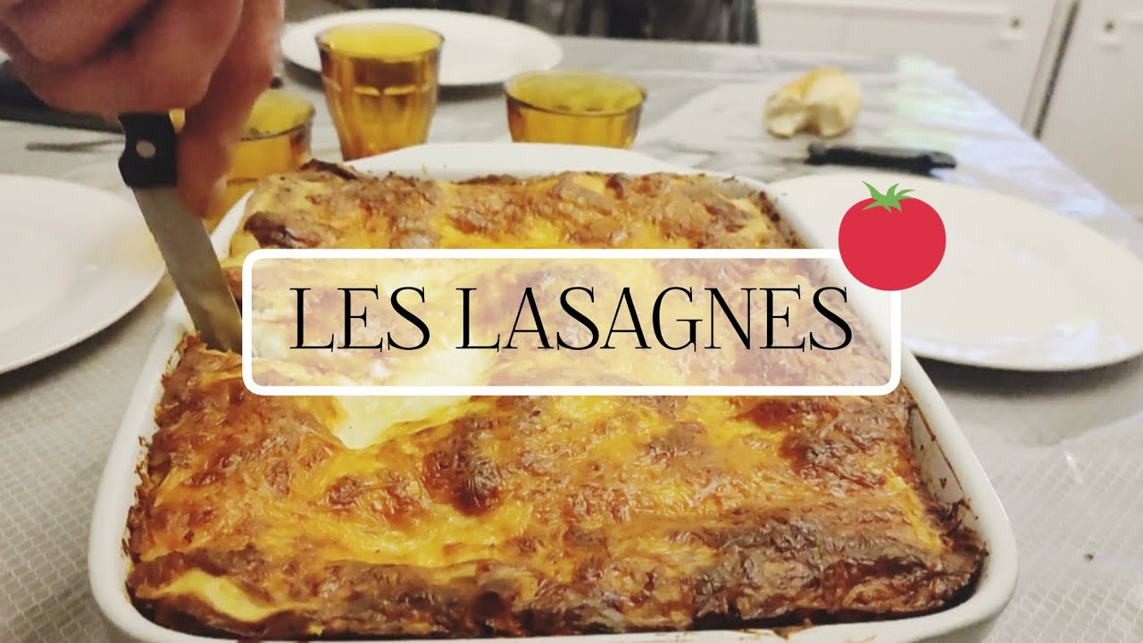 LASAGNES ~ Le plat convivial par excellence.