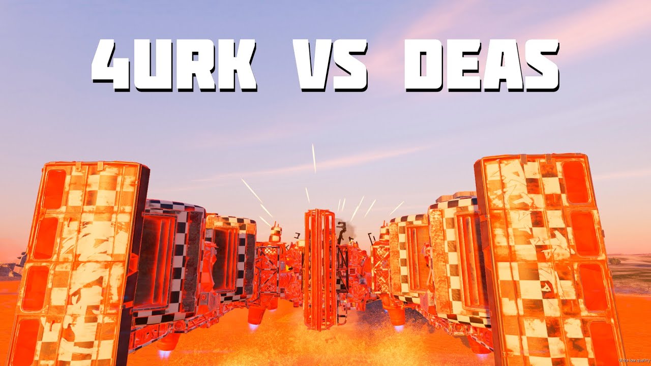 4URK vs DEAS🔥Crossout🔥