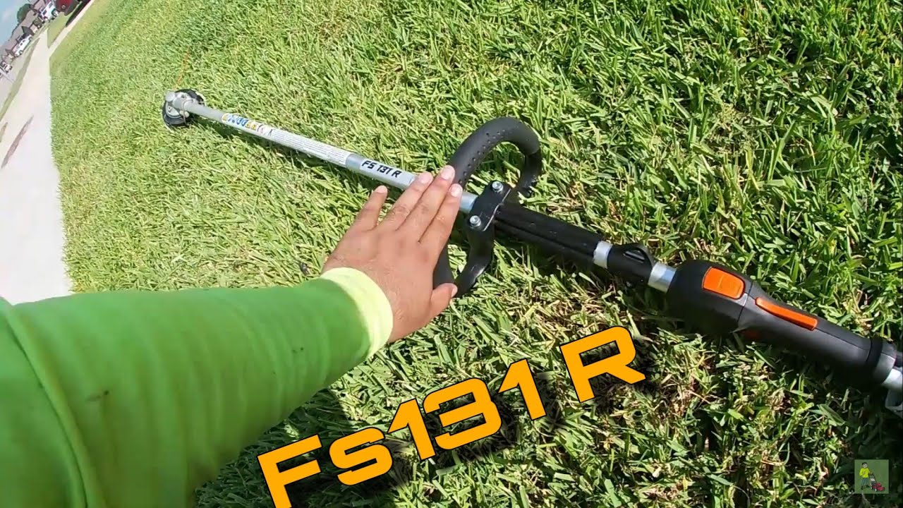 Обзор STIHL FS131R (ОБРАБОТКА КРОМКОСТЕЙ, УБОРКА СОРНЯКОВ)