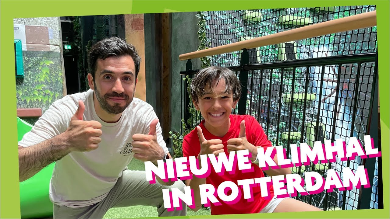 KLIMMEN EN KLAUTEREN IN SPIDER CITY | #rotterdam #fun