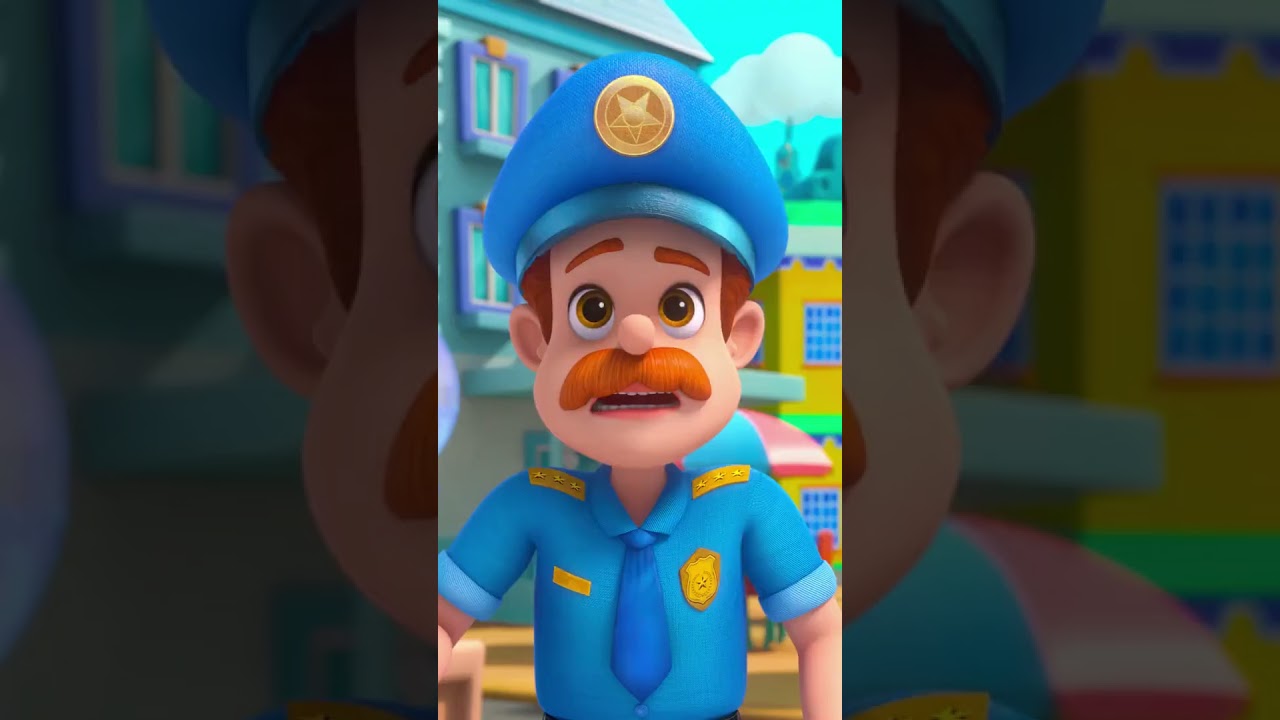 Police Tractor 🚜👮 #morphle #shorts