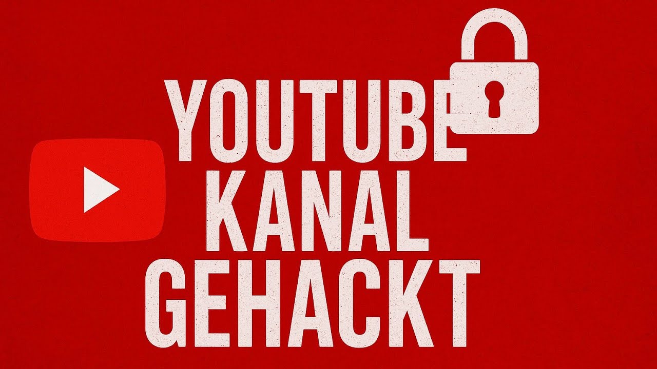 Youtube Kanal gehackt ‼️  Was nun ⁉️