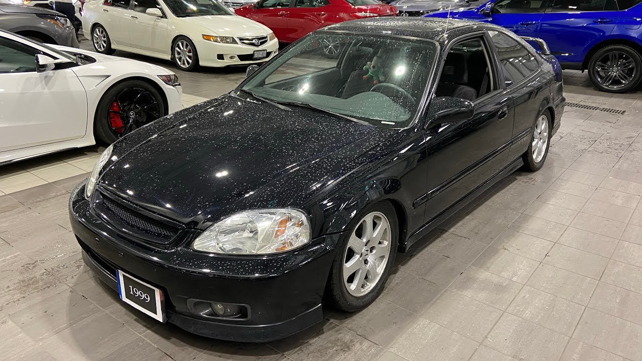 1999 Honda Civic SIR Coupe Startup Engine & In Depth Tour