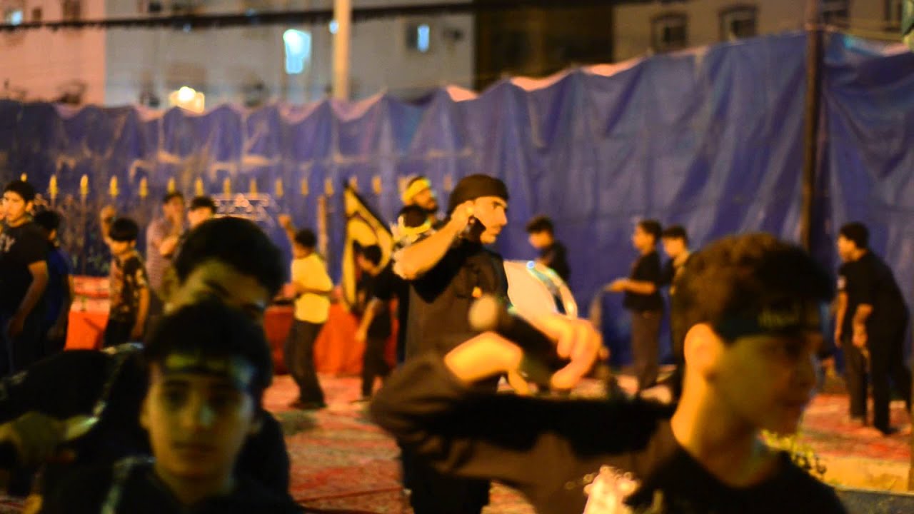 موكب الأمام المهدي ع للزنجيل بالقديح ليلة العباس (ع)