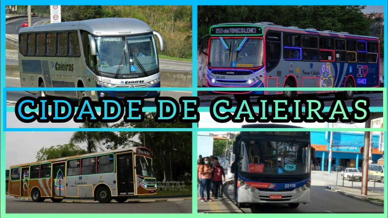 Mostrando os Prefixos Dos Ônibus da Viação Cidade de Caieiras