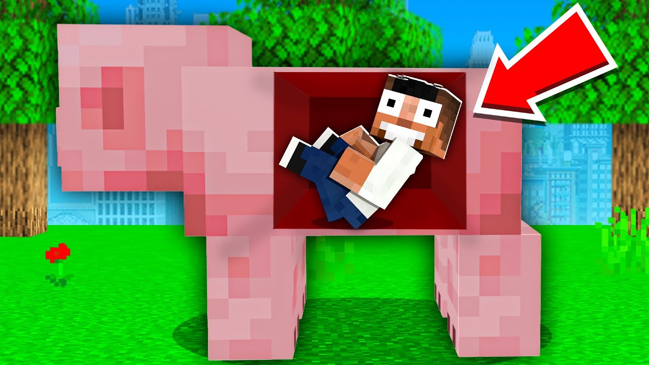 Minecraft, But Mobs EAT You || Minecraft Mods || Minecraft gameplay