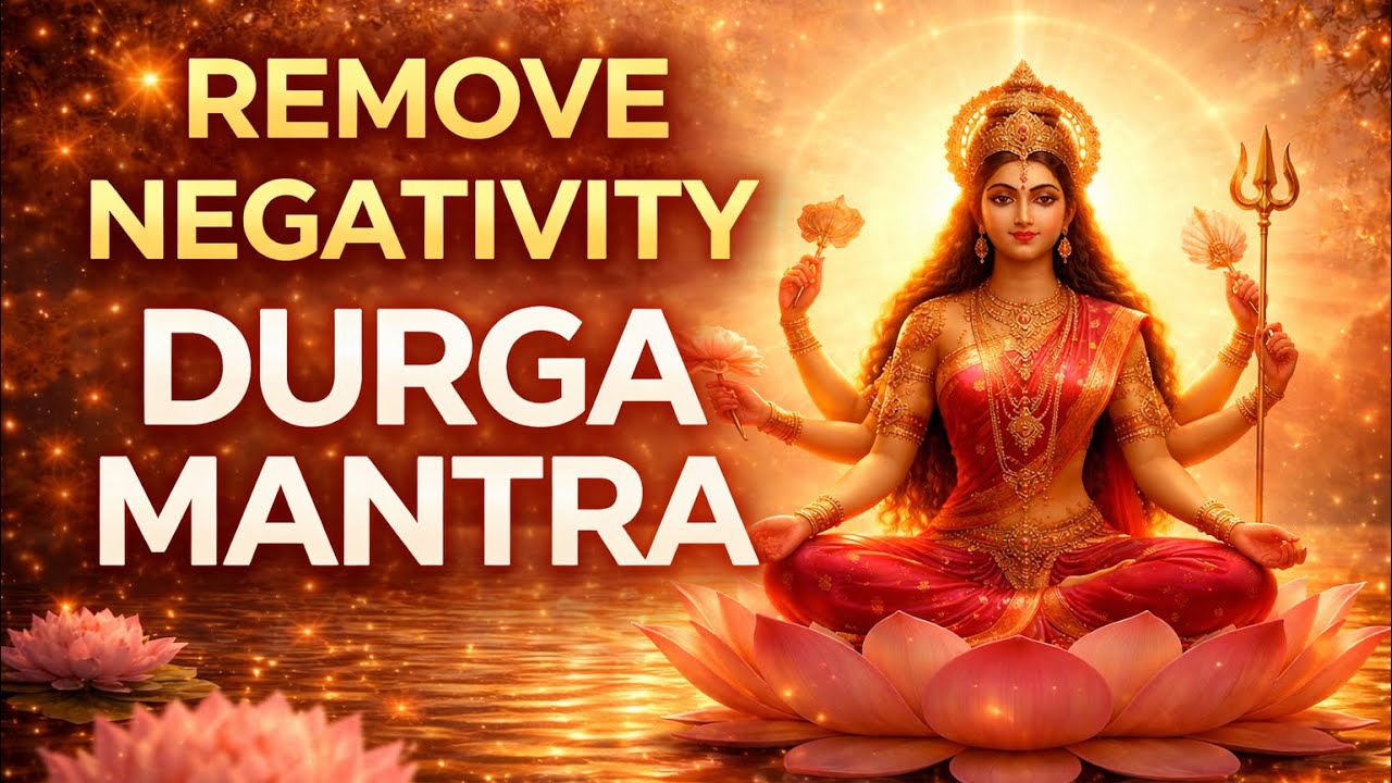Remove Negative Energy | Powerful Durga Mantra 108 Times | Navratri Special