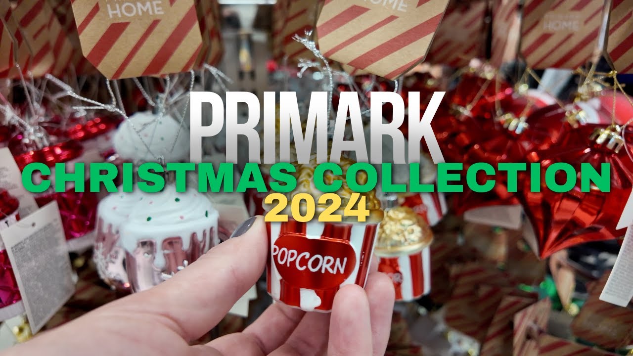 Christmas 2024 in Primark - Latest Home Decor Collection [4K]
