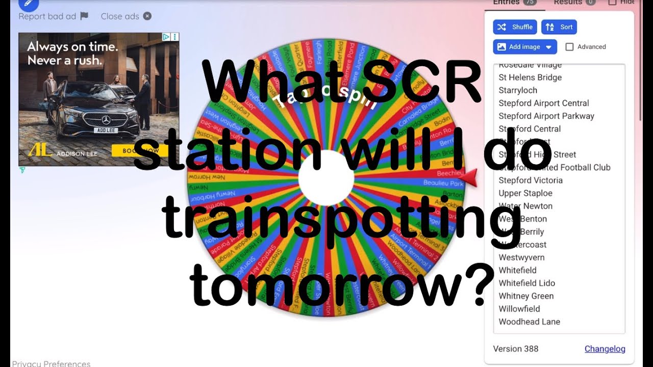Sneak Peek 👀 on 29th Dec 2025 SCR Trainspotting video! Find out which station was chosen!