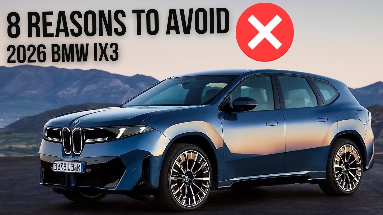 8 причин избегать BMW iX3 2026 года | Раскрыты шокирующие недостатки электромобиля
