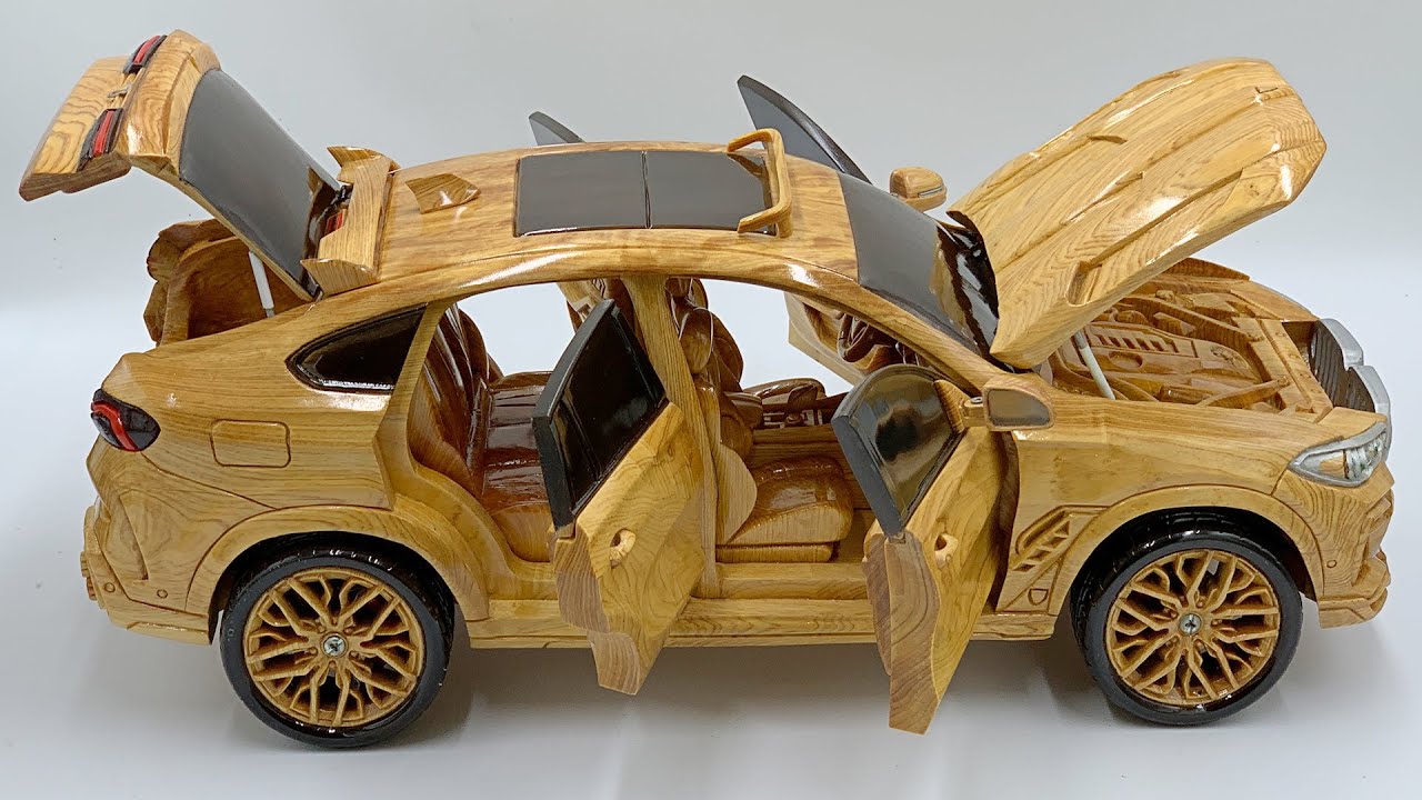 Резьба по дереву - BMW X6 (новая версия) - Искусство деревообработки