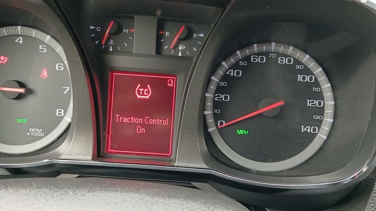 How to Turn Traction Control On and Off in GMC Terrain (2010&ndash;2017)