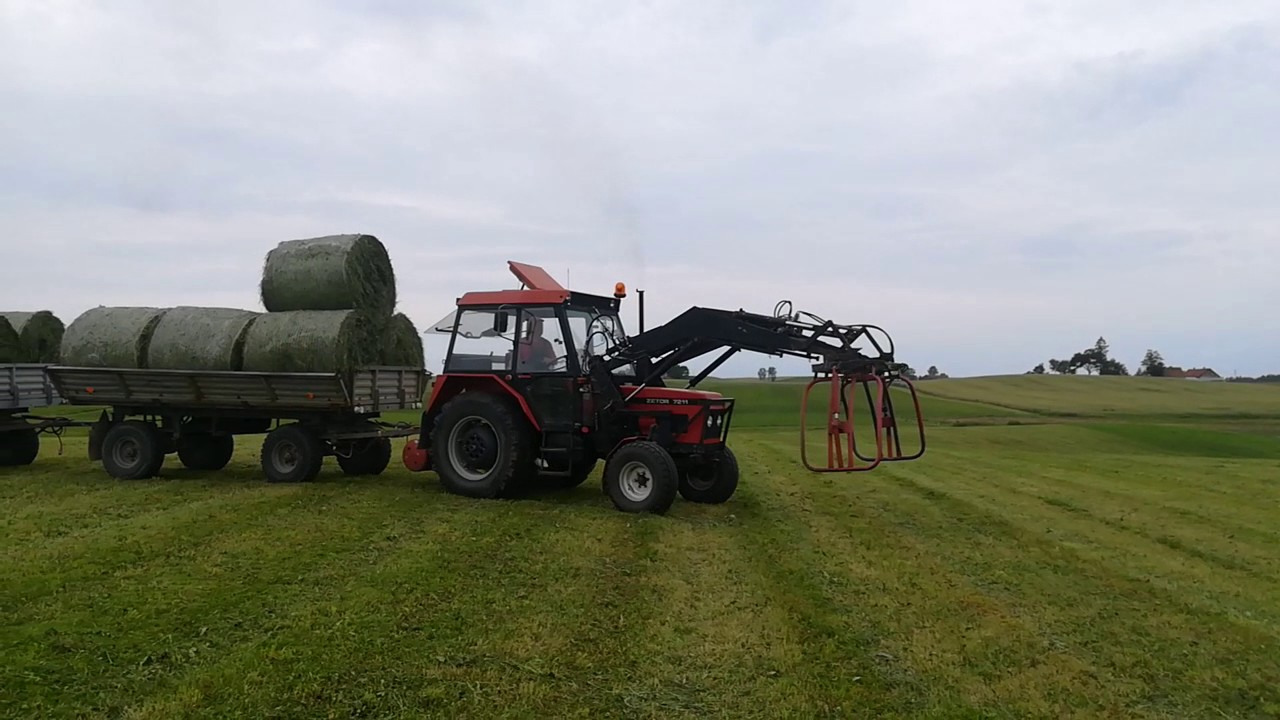 Sianokosy 2k17 ° Zetor 7211 & Farmtrac 7110 DT