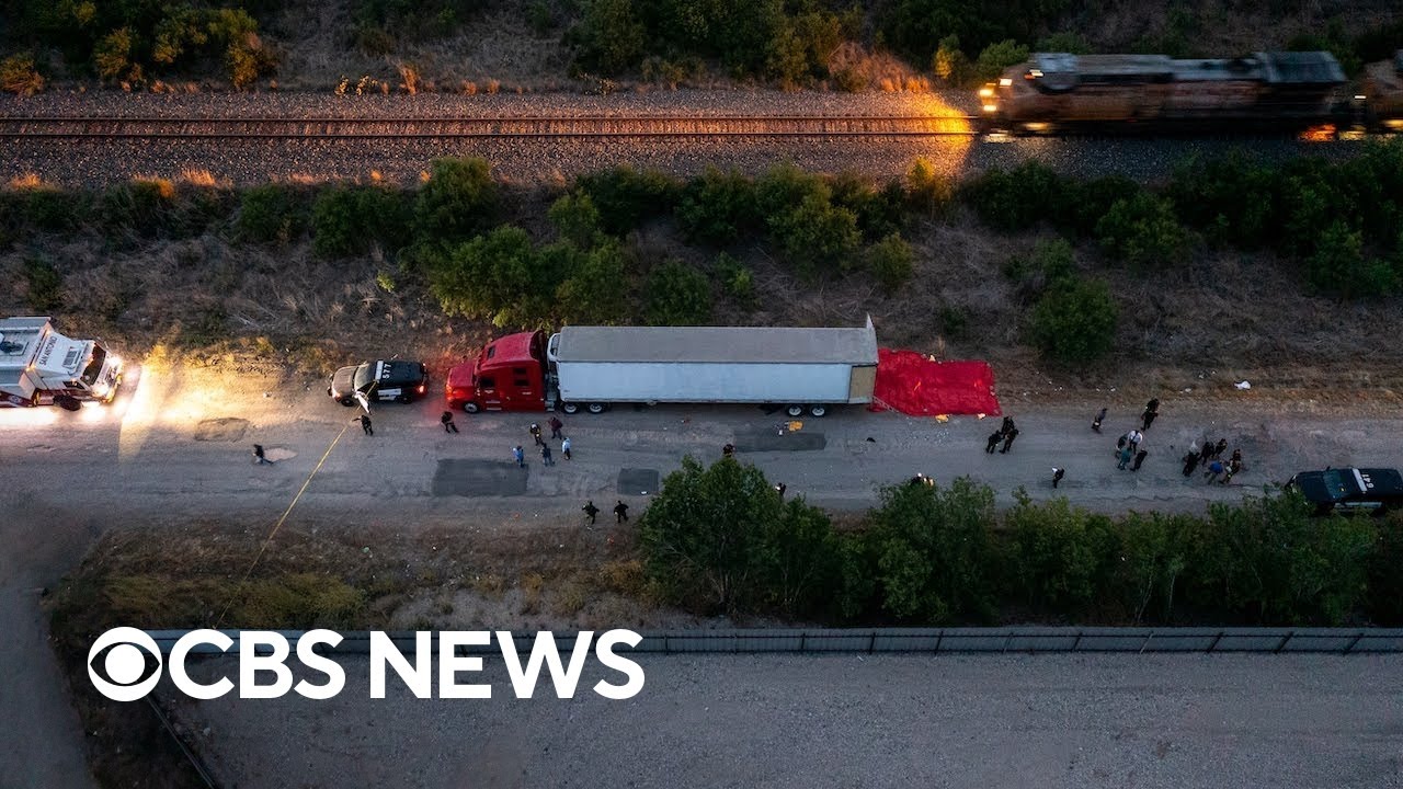 San Antonio officials speak after migrants found dead in trailer | full video