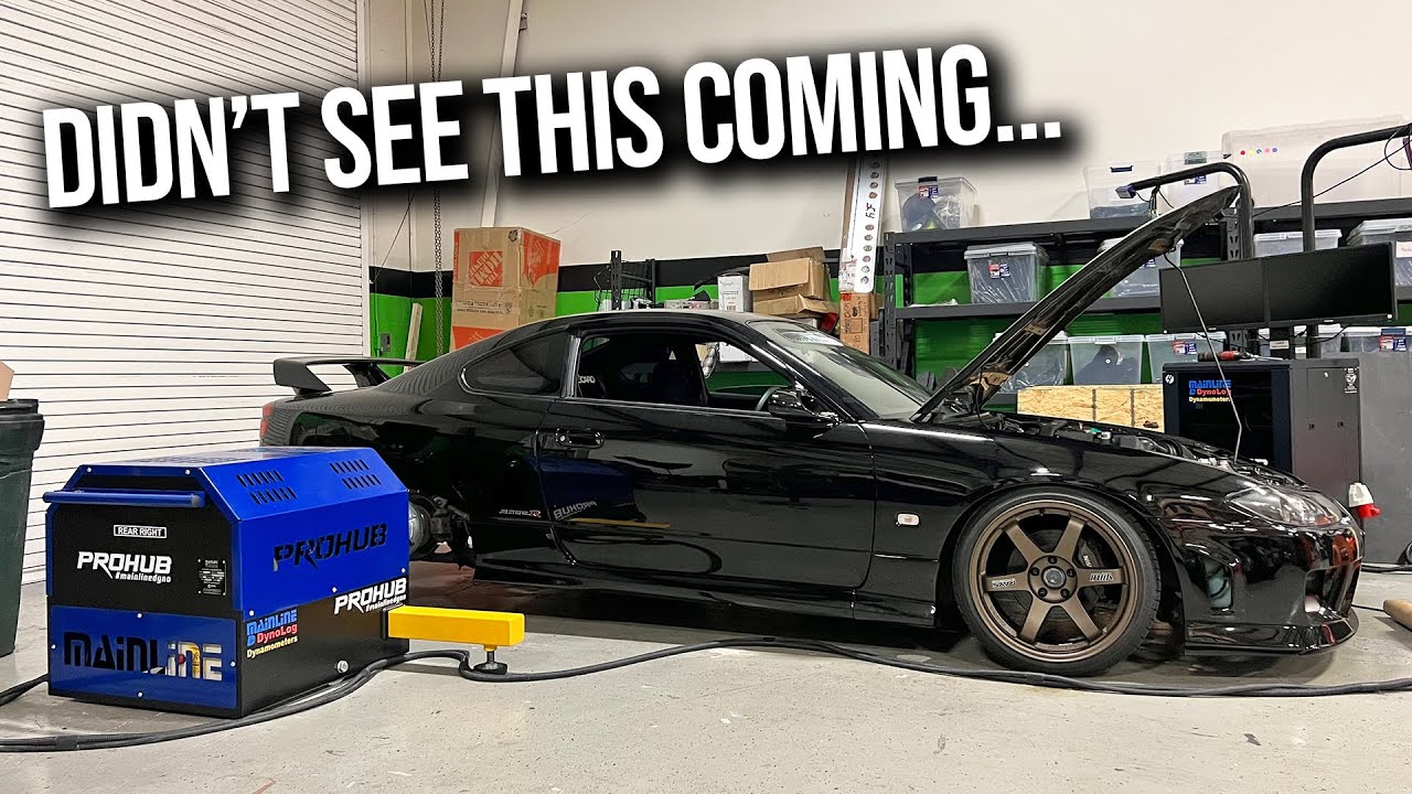 My fully built S15 Silvia finally hits the dyno!