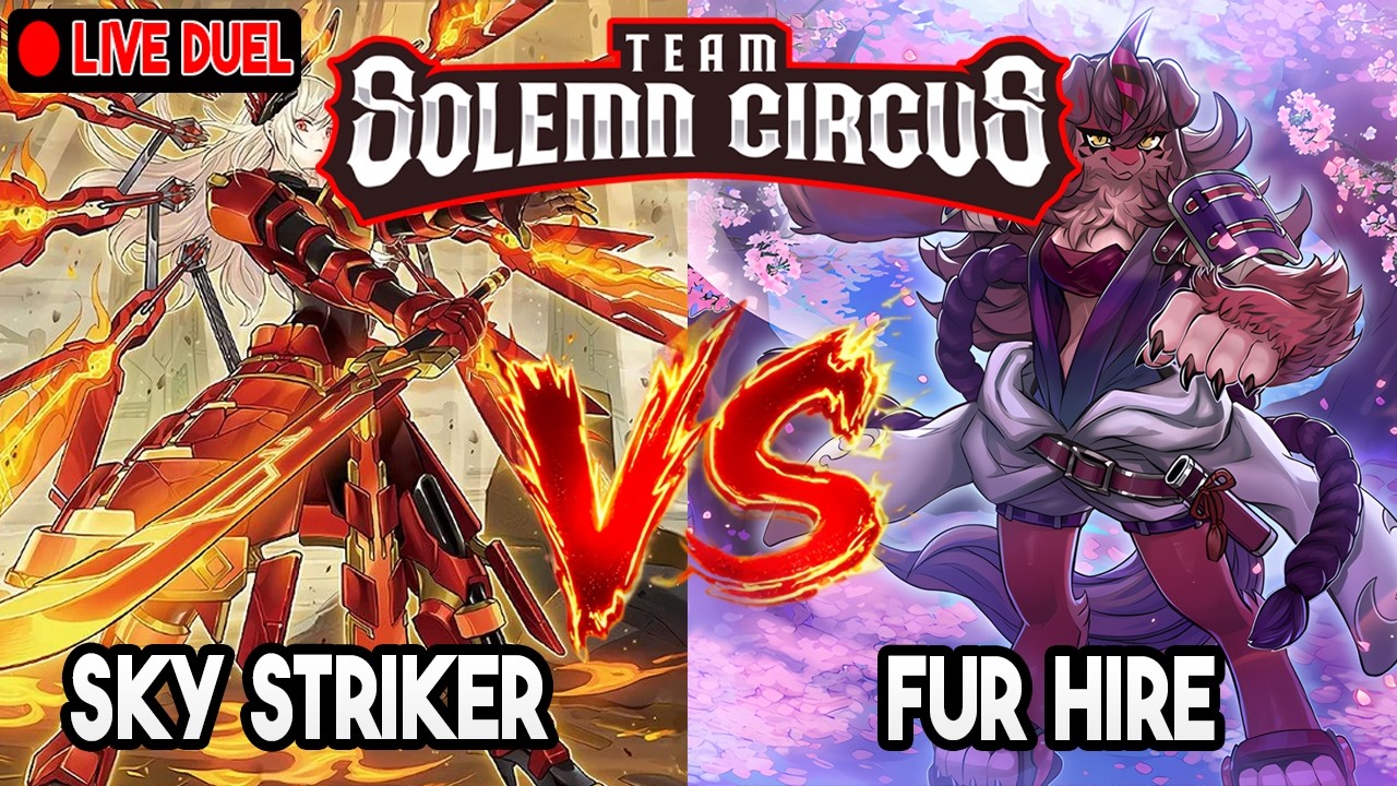 Матч Sky Striker против Fur Hire GMX в рамках местного турнира Yu-Gi-Oh! | Прямая трансляция дуэли