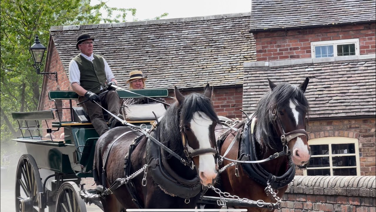 Blists Hill Victorian Town Heavy Horse Weekend 2023 - 4K Cinematic
