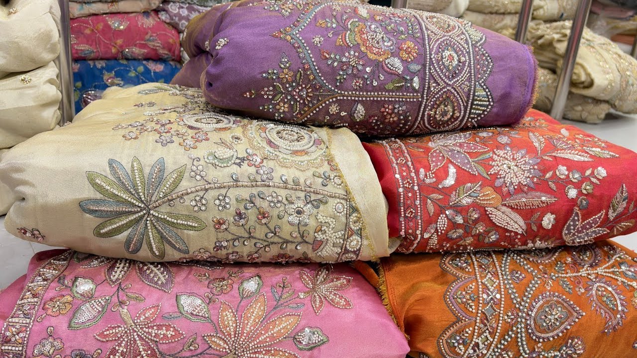 सबसे जादा demanded beats fabric फैक्ट्री रेट में । Fabric market surat boutique fabrics market | 