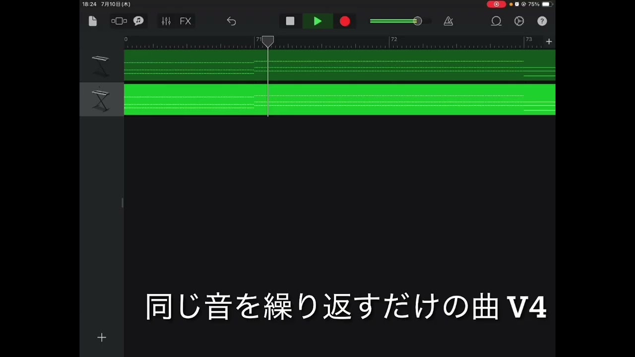 [GarageBand/minecraft_note_block.harp] Songs of just repeating the same sounds 23 Million (With lag)