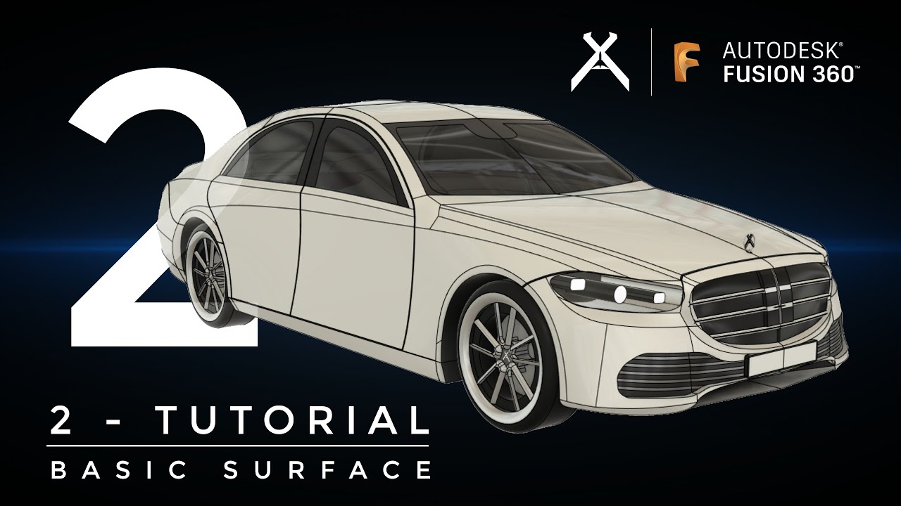 Как создать модель автомобиля в Fusion 360 | Урок 2 — Базовая поверхность | Пошаговое руководство...