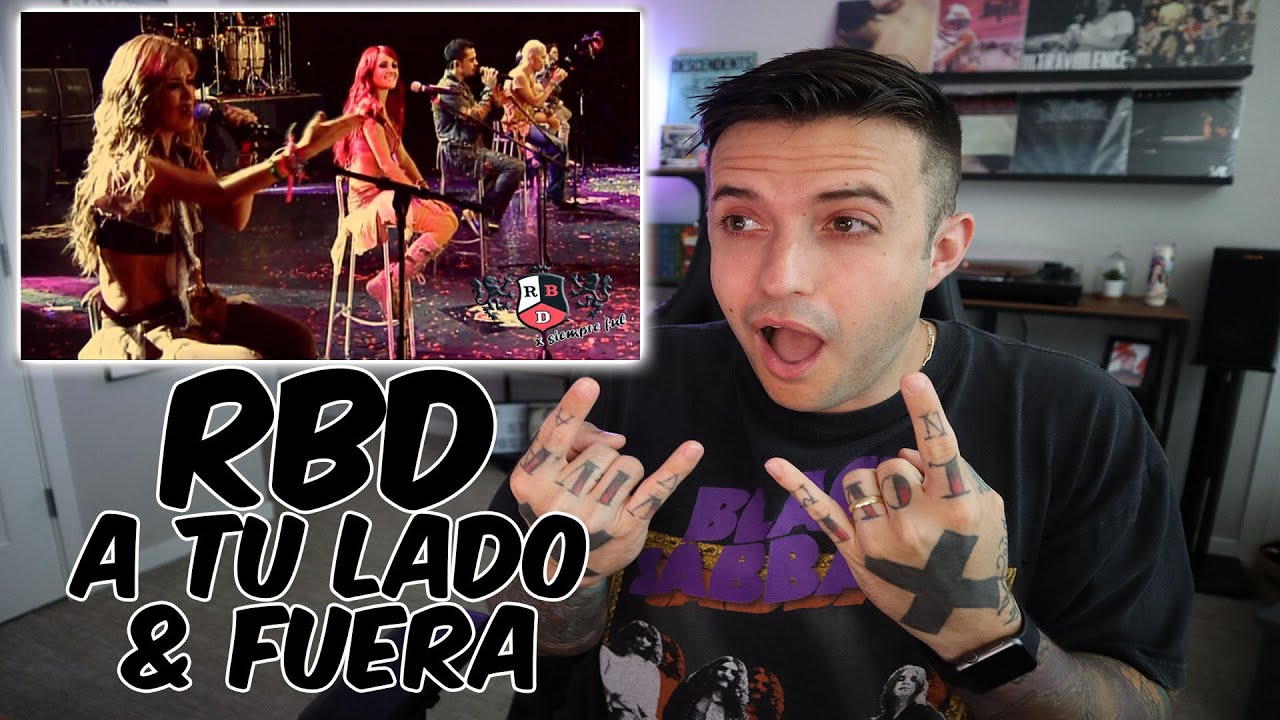 RBD REACTION -A Tu Lado & Fuera LIVE