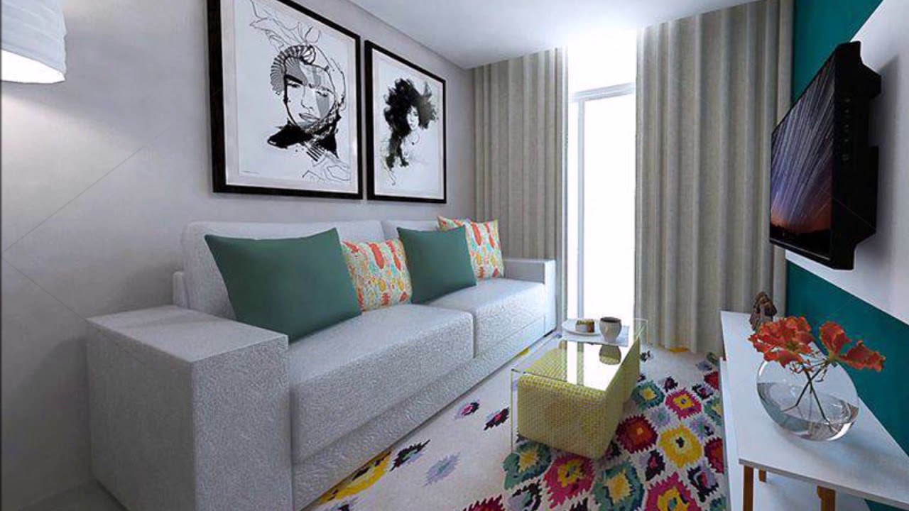 Decoração de salas pequenas