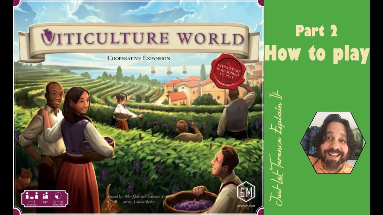 Viticulture World - Part 2: how to play | JLTEI