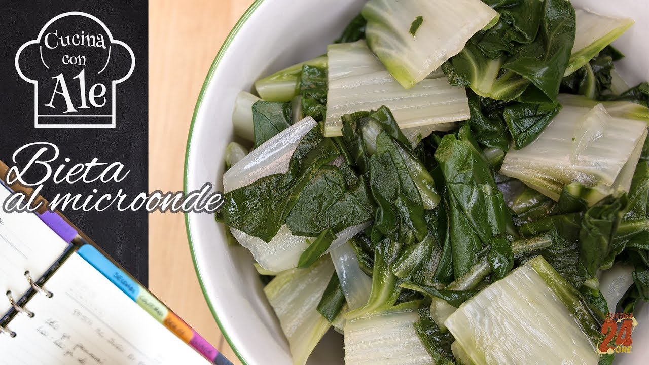 Cucina Al Microonde: Bieta in 8 Minuti, Ideale come Contorno, per Torte Rustiche o Risotti. Facile!