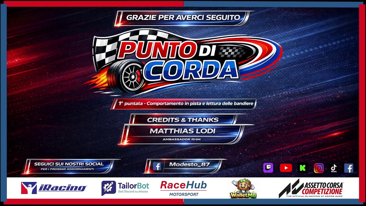 Punto di corda (Ep. 1) - Comportamento in pista e lettura delle bandiere