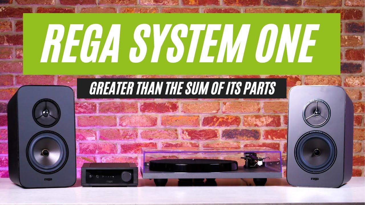 Rega System One: The Ultimate Beginner HiFi System is here