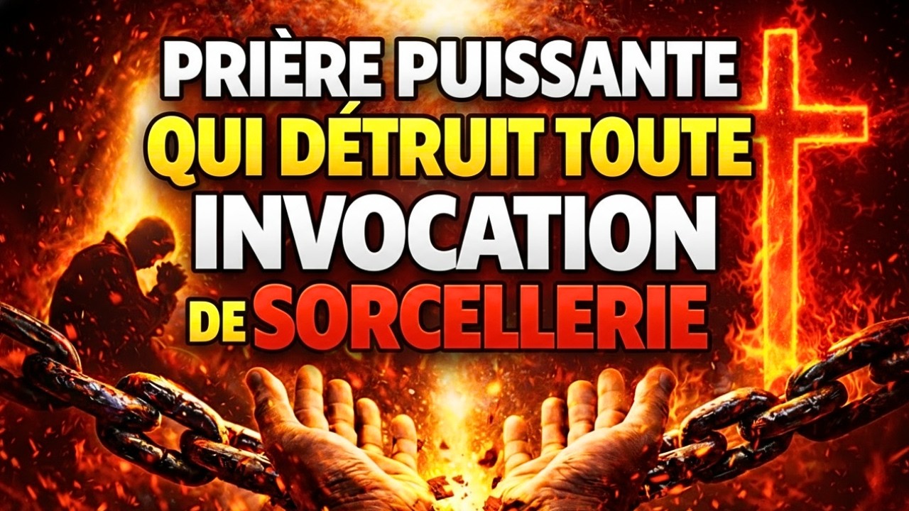 🩸 JE ME COUVRE DU SANG DE JÉSUS → Toute Brujería, Mal de Ojo et Attaque Démoniaque S’ÉVAPORE !