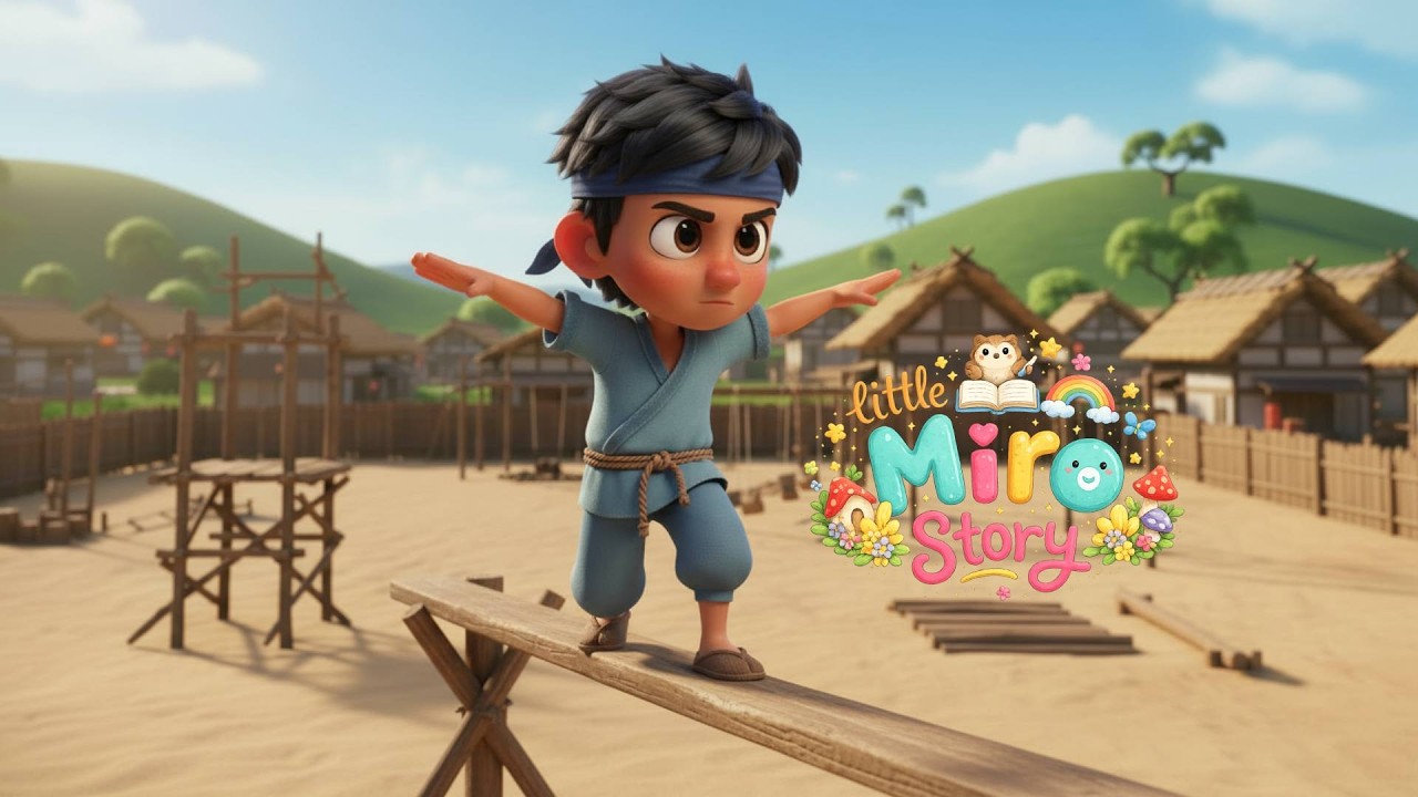 Miro the Little Ninja Who Never Gave Up