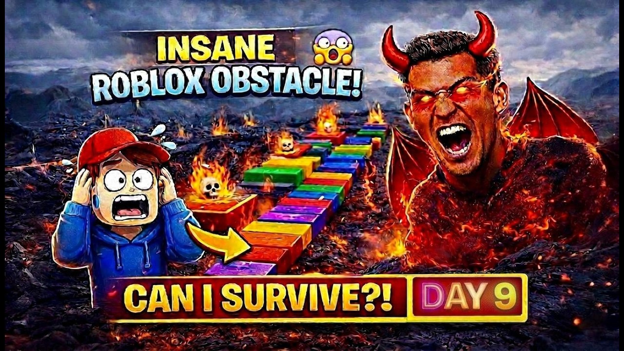 ESCAPE FROM 67 RONALDO  - ROBLOX LIVE - DAY 9 😱