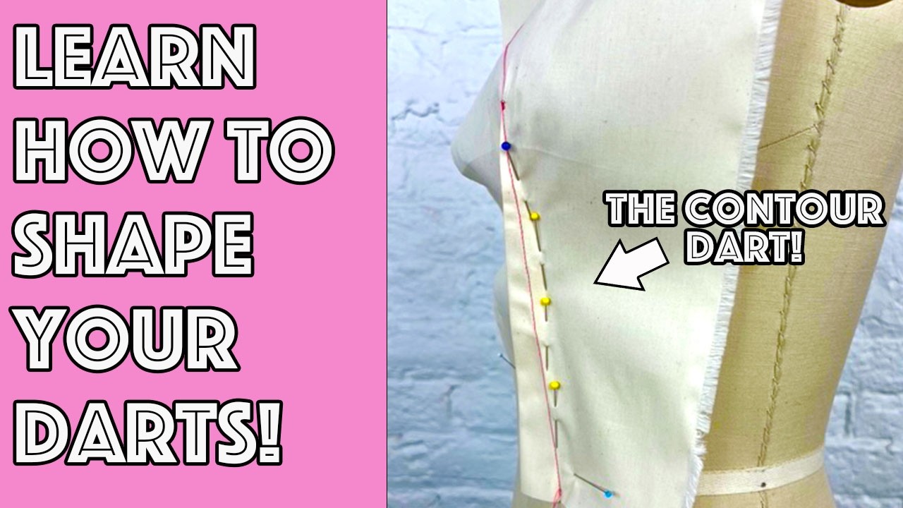 How To Sew Contour Darts To Make Your Clothes Fit Better!