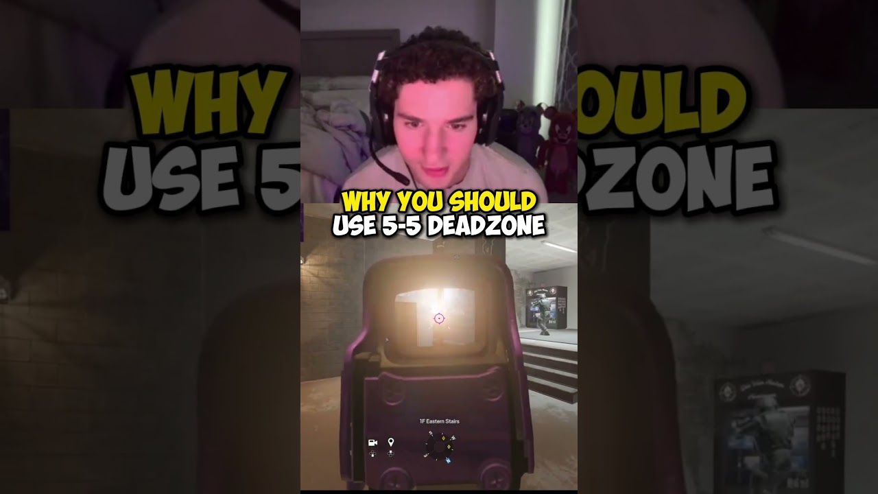 Why You Should Use 5-5 Deadzone In Siege X 👀