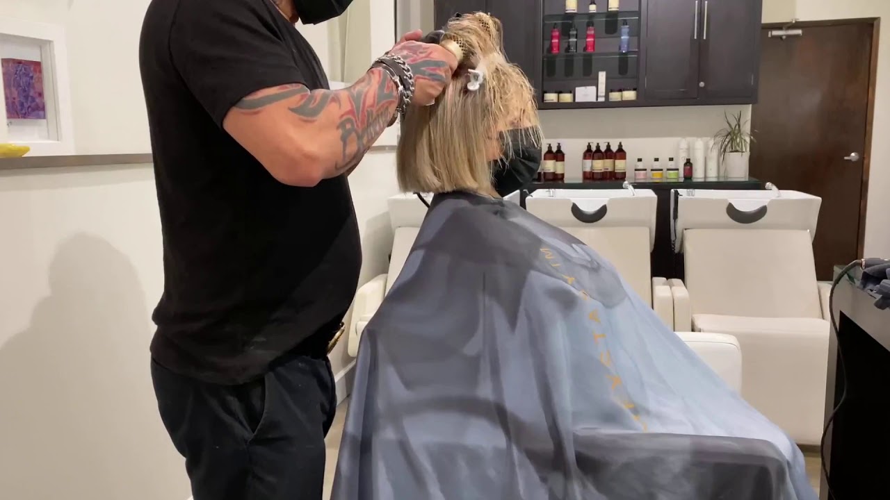 Basic A- line( triangular) bob