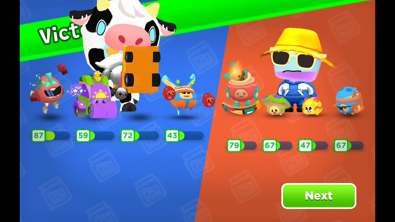 I GOT MY VEGGIE BOT TO 3 STARS DUDE😃