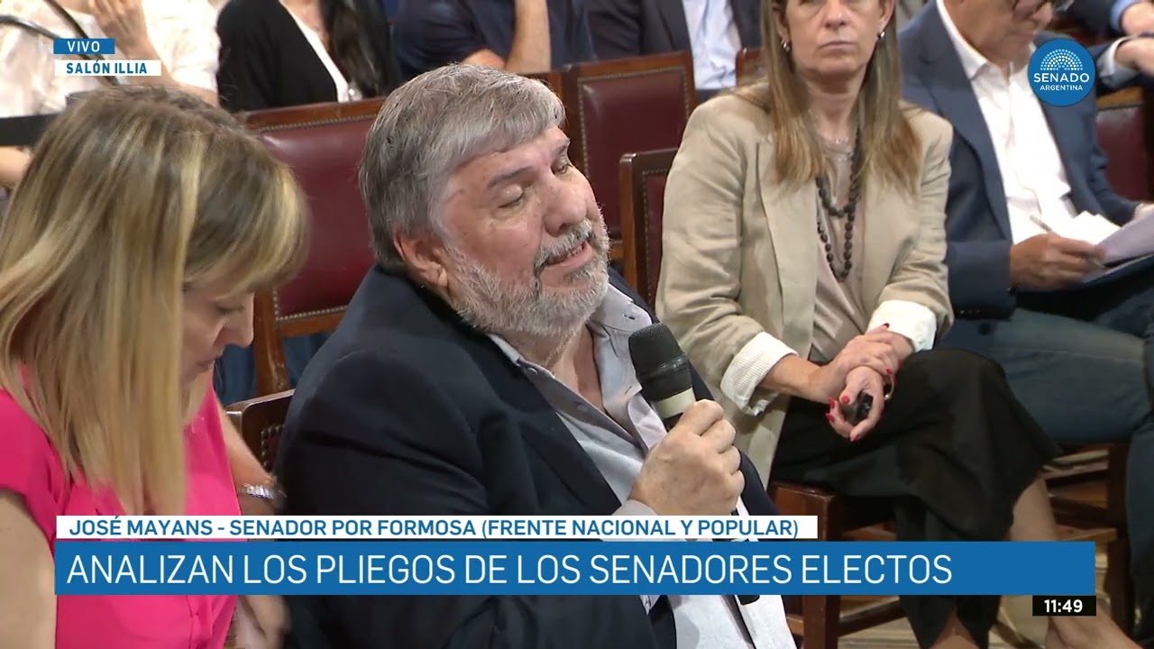 SDOR. JOS&Eacute; MAYANS 2 - COM. DE ASUNTOS CONSTITUCIONALES 19-11-25