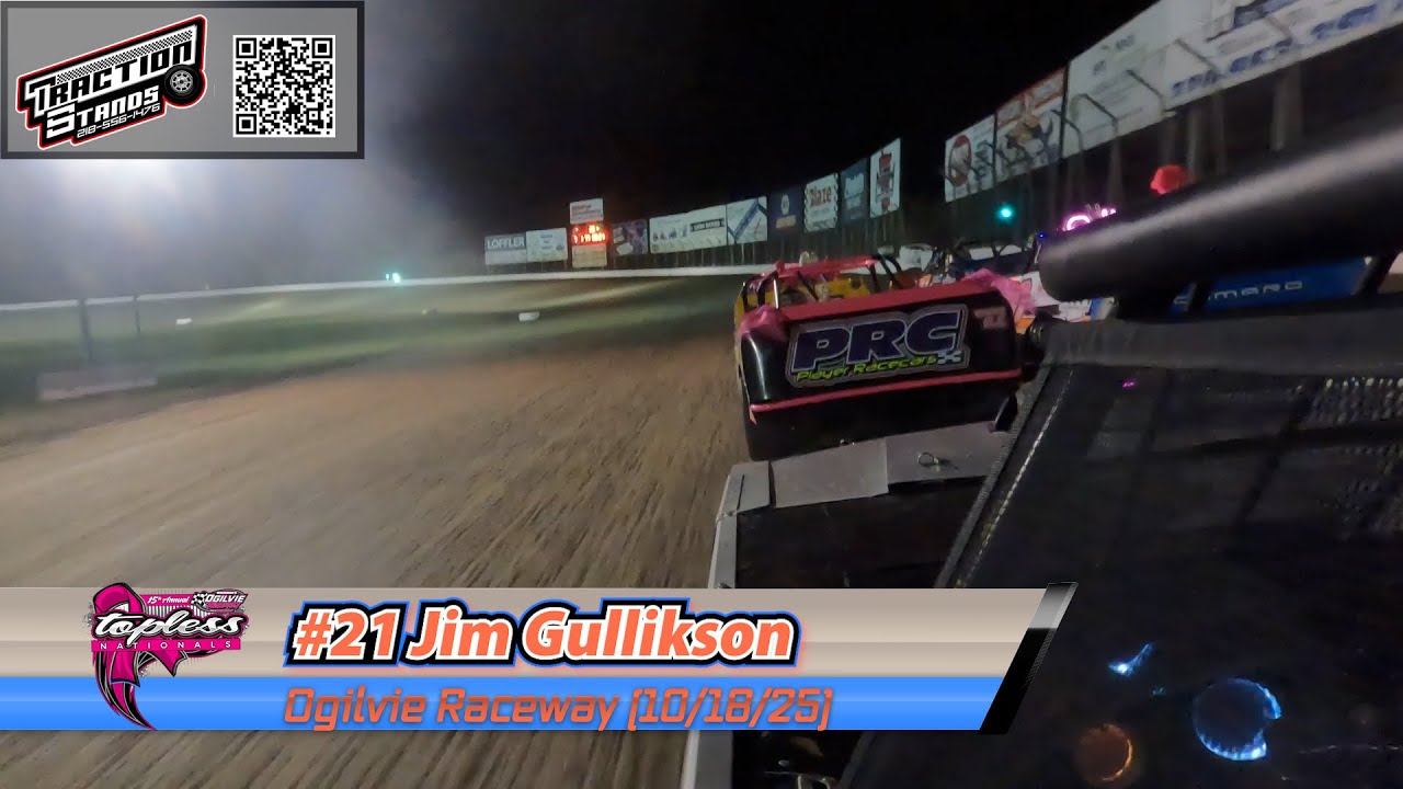 #21 Jim Gullikson Street Stock On Board @ Ogilvie (10/18/25)