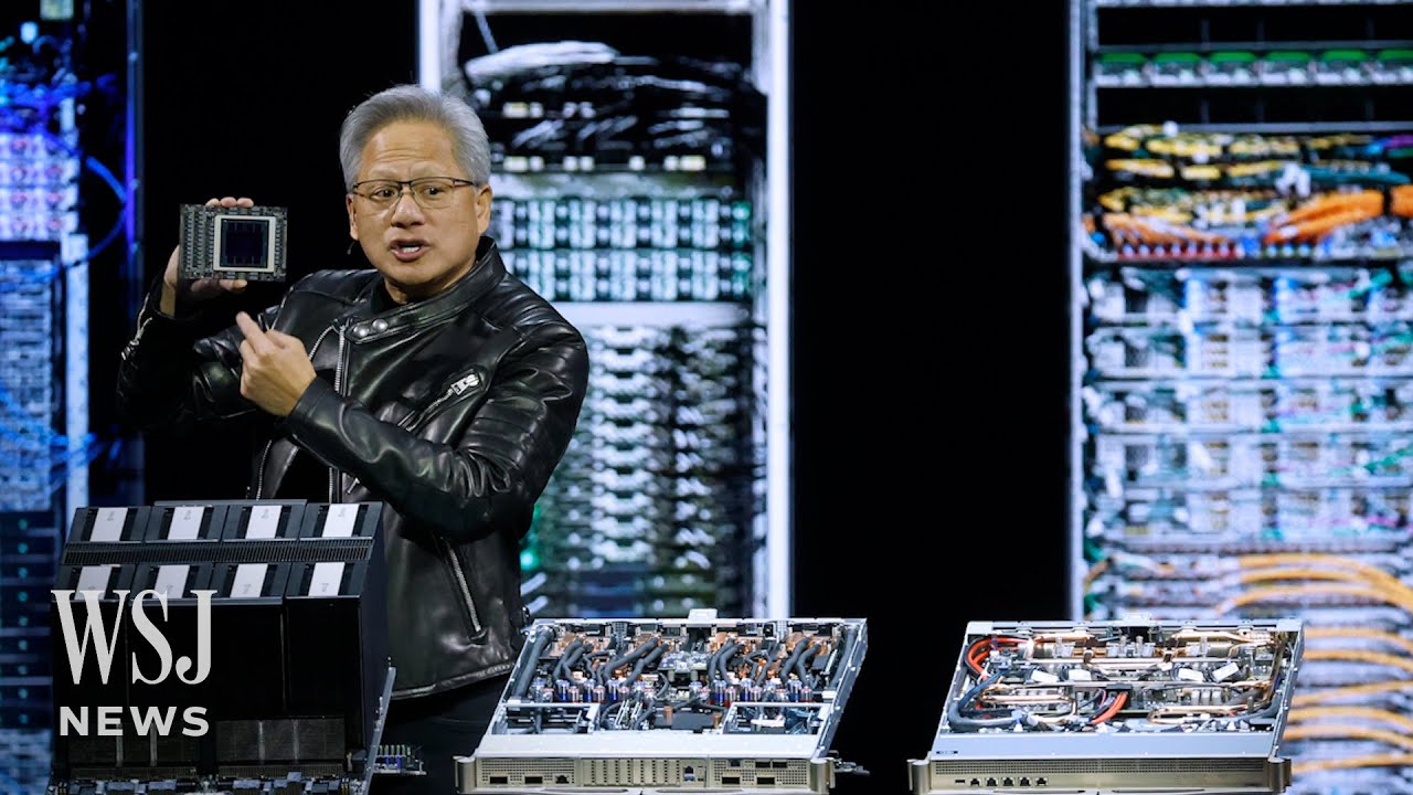 Nvidia CEO Jensen Huang Unveils New Vera Rubin, Blackwell Ultra AI Chips | WSJ News