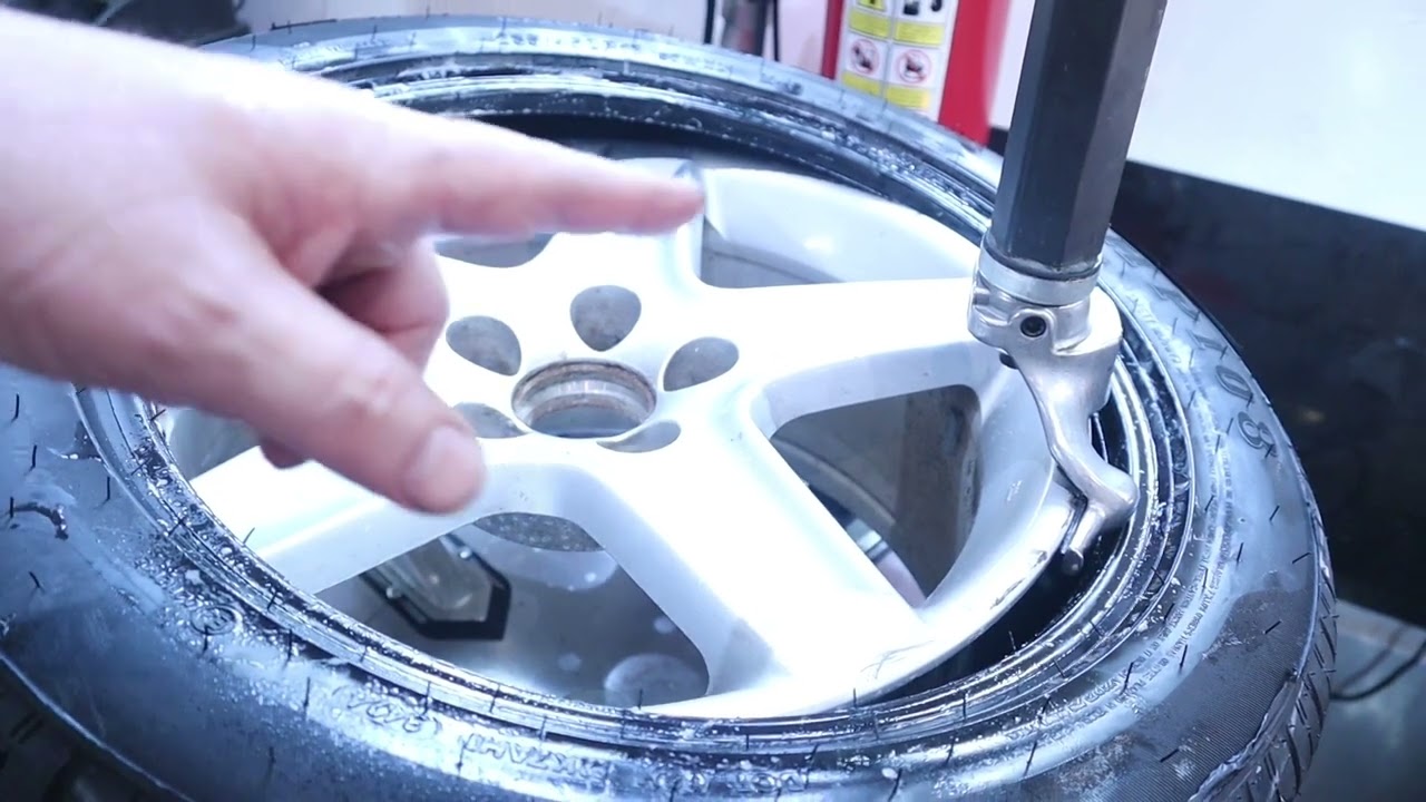 How to Mount a Tire Using the KATOOL KT-T830 KT-T810 Tire Changer